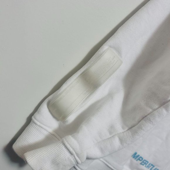 Off-White Firetape Sweatshirt White - Picture 7 of 8